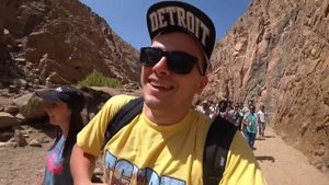 Мы на экскурсии Цветной каньон и Абу Галум (Голубая дыра)/Египет/СержАня