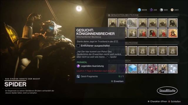 DESTINY 2-SAISON-5 Herausforderungen 15.01.2019 / Deutsch / German смотреть онлайн