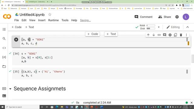 Python Assignment Statement And Its Various Forms
