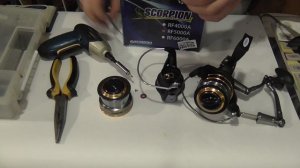 Обзор катушки SCORPION  RF5000A от компании BUSHIDO