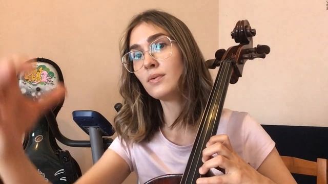 Уроки виолончели. Гамма Соль мажор (две октавы).
