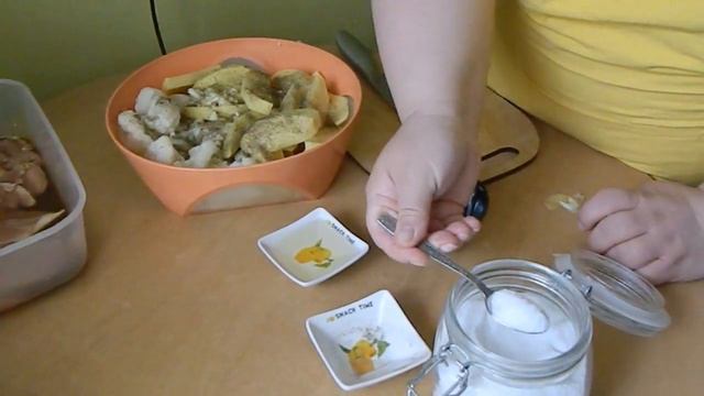 Запеченное куриное филе с картофель и цветной капустой смотреть онлайн