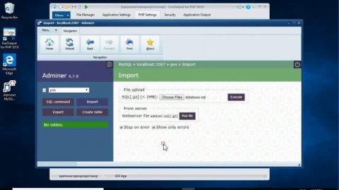 Portable MySql and PHP Desktop Applications With ExeOutput For PHP