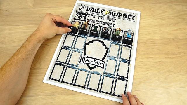 ?? DIY ● Рамка для минифигурок LEGO Harry Potter [71022] смотреть онлайн