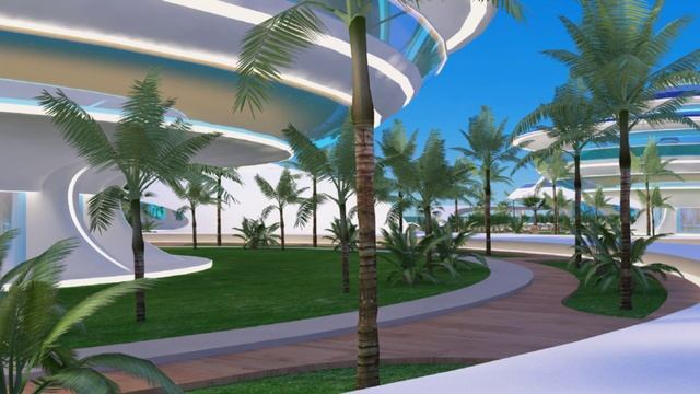 Остров EXPO - архитектура будущего