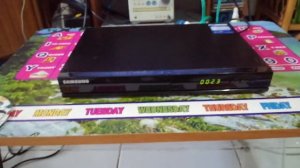 SAMSUNG DVD PLAYER DVD-E350 ขายเครื่องเล่นดีวีดีซัมซุง รุ่น DVD-E350 ใช้งานได้ปรกติ มีรีโมท