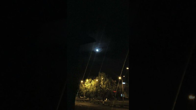 СЪЁМКА ЛУНЫ НОЧЬЮ #луна #ночнаясъемка #iqooz8