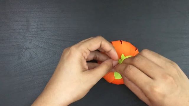 Paper Crafts For School / Paper Pumpkin/ Paper Vegetable Project Crafts For Kids/ Halloween Crafts смотреть онлайн