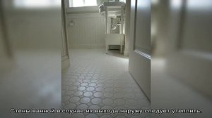 Отделка ванной комнаты в частном доме: особенности планировки (23 фото)