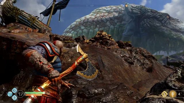 God of War OPEN IRON COVE DOOR - Treasure - PS4 PRO GAMEPLAY смотреть онлайн