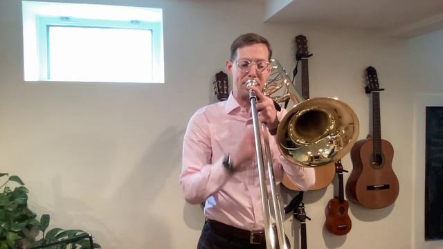 Kopprasch Etude for Trombone No. 5: Tempo I, Establishing the Technique смотреть онлайн