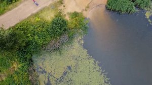 Дача Пятигорье + водоем рядом / Вид с дрона