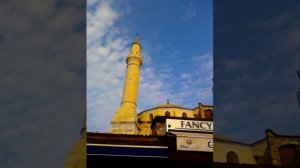 Muslim prayer from minaret