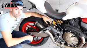 Ducati Monster 821 | MIVV MK3 Exhaust | Install + Sound!