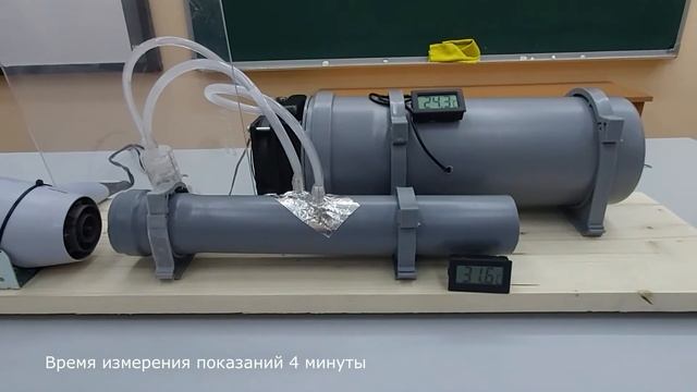 Рекуперация в приточно-вытяжной системе вентиляции школьной столовой. Экспериментальная работа