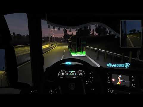 Euro Truck Simulator 2 - конвой из 3 груз в роттердам