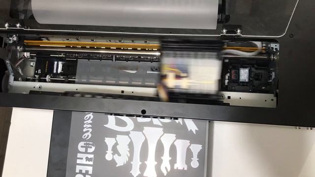 A3 DTF HIGH SPEED PET FILM PRINTER EPSON L1800 & EPSON R1800 WITH POWDER SHAKER? смотреть онлайн