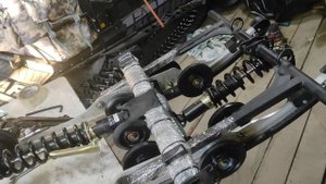 Тайга Патруль 800 СВТ. Скотч+бутылки, ревизия подвески)))