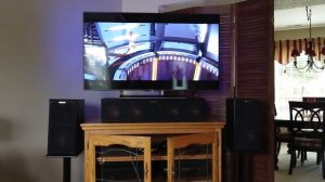 Klipsch RP-160m, RP-450c, R10-SW, Star Wars 1 Duel Sound Test (Use Earbuds or Headphones)