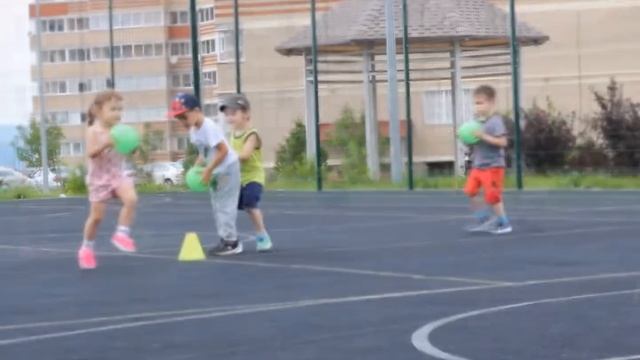 Школа баскетбола, Basket Kids School, Баскетбол для малышей смотреть онлайн