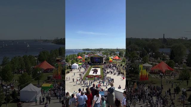 Ярославль. День города 2024🎉🎉🎉Как отдыхают и празднуют День города ярославцы и гости города.