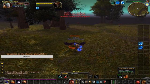 Wow Vanilla \ 1.12.1 \ Nostalrius \ Elysium \ lvlling Undead Mage смотреть онлайн