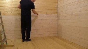 Отделка вагонкой штиль, укладка ламината ?REECHNIK ?