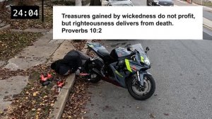 Trying to Steal Our UN-STEAL-able Motorcycle