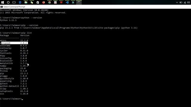 How to Check Python Version, Install Pillow & Manage Packages with Pip on Windows 10 | 2023 update