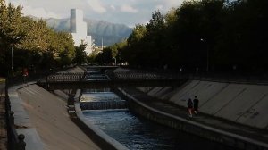 Алма-Ата - река «Весновка» - мирный вечер - 5 июля 2023 года!!!