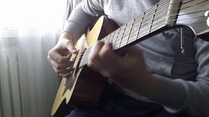 Лёгкий испанский мотив на гитаре.