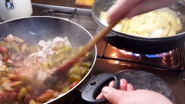 Азу по-русски со свининой. Сытное и простое блюдо. Вкуснятка на обед смотреть онлайн