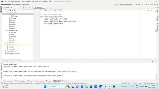 Django models Tutorial | Django Tutorials Telugu | Django for Beginners | Programming Classes