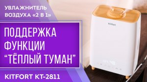 Увлажнитель воздуха «2 в 1» Kitfort KT-2811