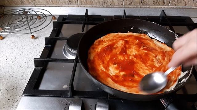 ▶️ПИЦЦА ЗА 10 МИНУТ НА СКОВОРОДЕ.?