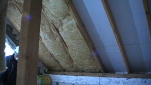 Утепление крыши мансарды своими руками isover 150/Warm roof attic do it yourself isover 150