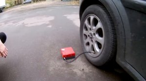 Тест пускозарядного устройства с компрессором TM15 (портативное пуско-зарядное для автомобиля)