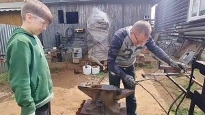 21.05.2023 г. Мастер класс :  ковка подковы.