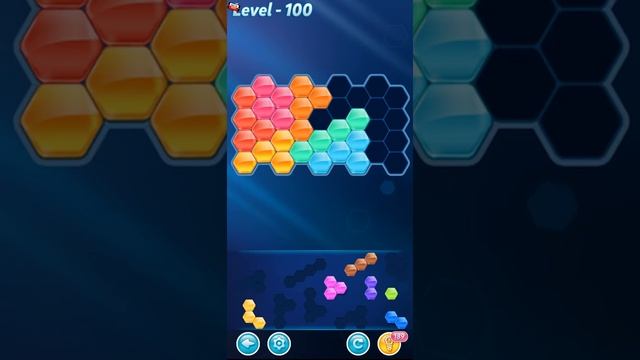 BLOCK! Hexa Puzzle! Hero Level 100 (Premium) - Lösung Solution Walkthrough