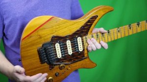 The Flamey King of Gibson Super Strats - The MIII | Gibson M3 Deluxe Natural Review + Demo