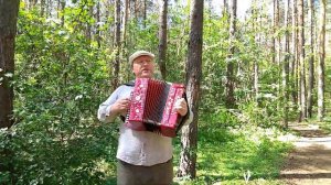 По Муромской дорожке стояли три сосны. На гармони.