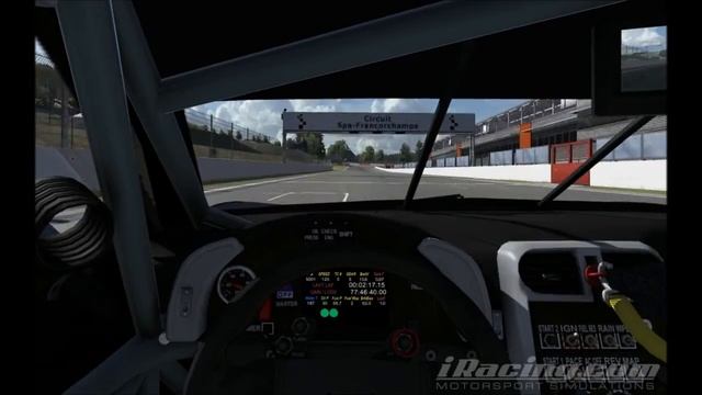 iRacing Spa Corvette C6.R Hotlap смотреть онлайн