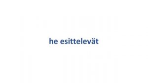 САМЫЙ ЛУЧШИЙ ФИНСКИЙ. УРОК 20. ОБРАТНОЕ ЧЕРЕДОВАНИЕ В ГЛАГОЛАХ 3-ГО ТИПА. ВИДЕОУРОКИ ФИНСКОГО ЯЗЫКА