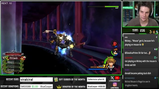 Kingdom Hearts 2 with Mouse & Keyboard - Episode 1 *IT'S TERRIBLE* смотреть онлайн