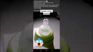 Как Муха откладывает яйцо на бутылки где находиться молоко, что вы думаете ???