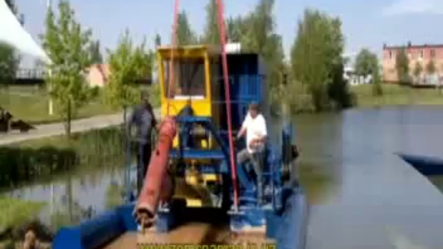 Земснаряд Украина. Земснаряд НСС 800/40-Ф (с фрезой)