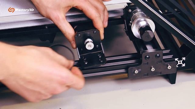 Step 21: Mounting of Z stepper motora