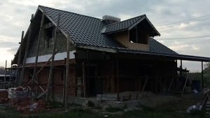 красивая  облицовка из рядового  кирпича  за 5 рабочих дней.