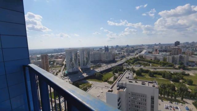 ЖК "СТАТУС" вид на город  с 23 этажа