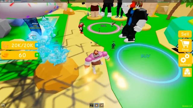 ME HAGO EXTREMADAMENTE MUSCULOSO! ? Roblox Lifting Simulator смотреть онлайн